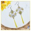 Stella boucles colorées et argentées et jaune