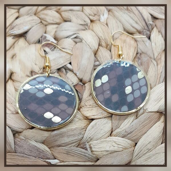 Sarah boucles marron et or