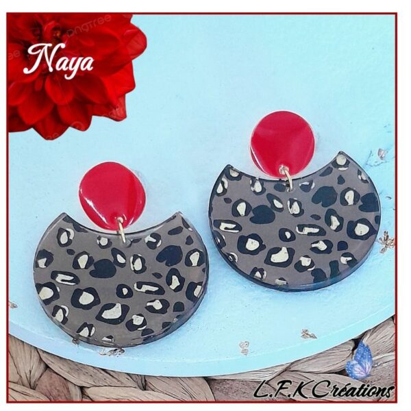 Boucles Naya léopard