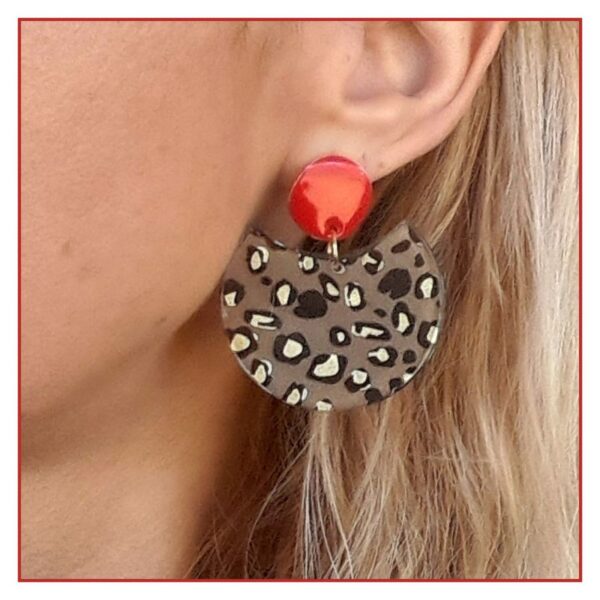 Boucles Naya léopard