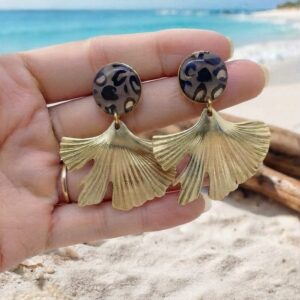Inaya Boucles Feuilles Ginkgo