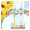 Stella boucles colorées et argentées et jaune